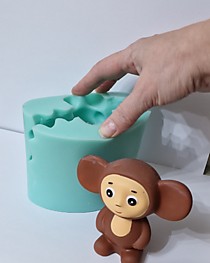 3D Форма силиконовая Чебурашка