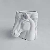 Кашпо голова Лошади 12см