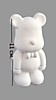Мишка с бабочкой  в стиле bearbrick 11см.2Д