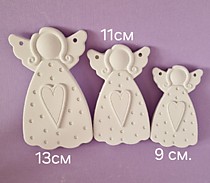 2Д подвес АНГЕЛЫ 3шт.