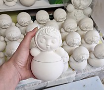 Неваляшка шкатулка МАКСИ 15см.