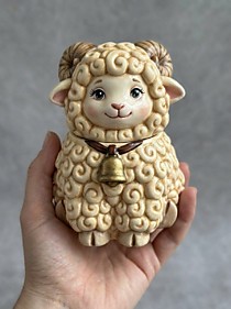 Шкатулка Зефирный Ягненок