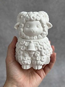 Шкатулка Ягненок 10см.