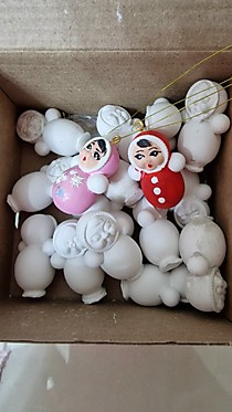 Пoдвeска кулoн - нeваляшка 4см.