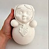 Неваляшка, ваза-карандашница 17см.