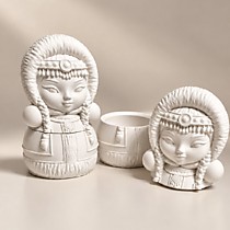 Северянка 15см шкатулка неваляшка 