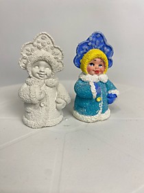 Девочка Снегурочка СССР 7.5 см.